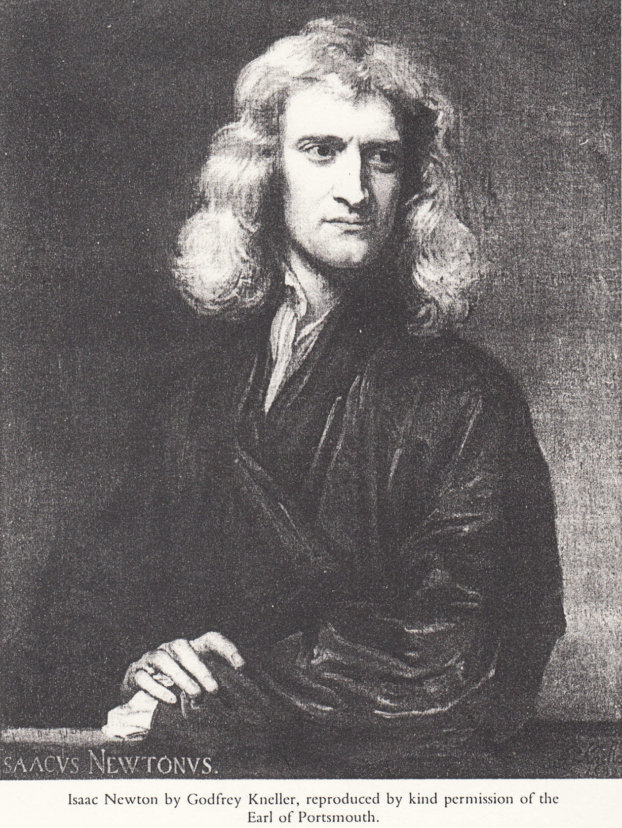 Isaac Newton by Godfrey Kneller